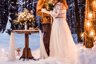 16 Ideas for Planning a Magical Winter Wonderland Wedding